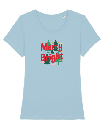MERRY & BRIGHT  - CRACIUN Sky Blue