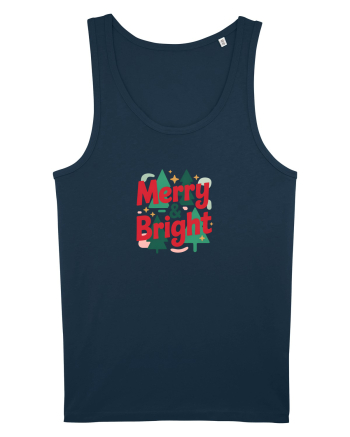 MERRY & BRIGHT  - CRACIUN Navy