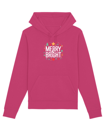 MERRY & BRIGHT  2 - CRACIUN Raspberry