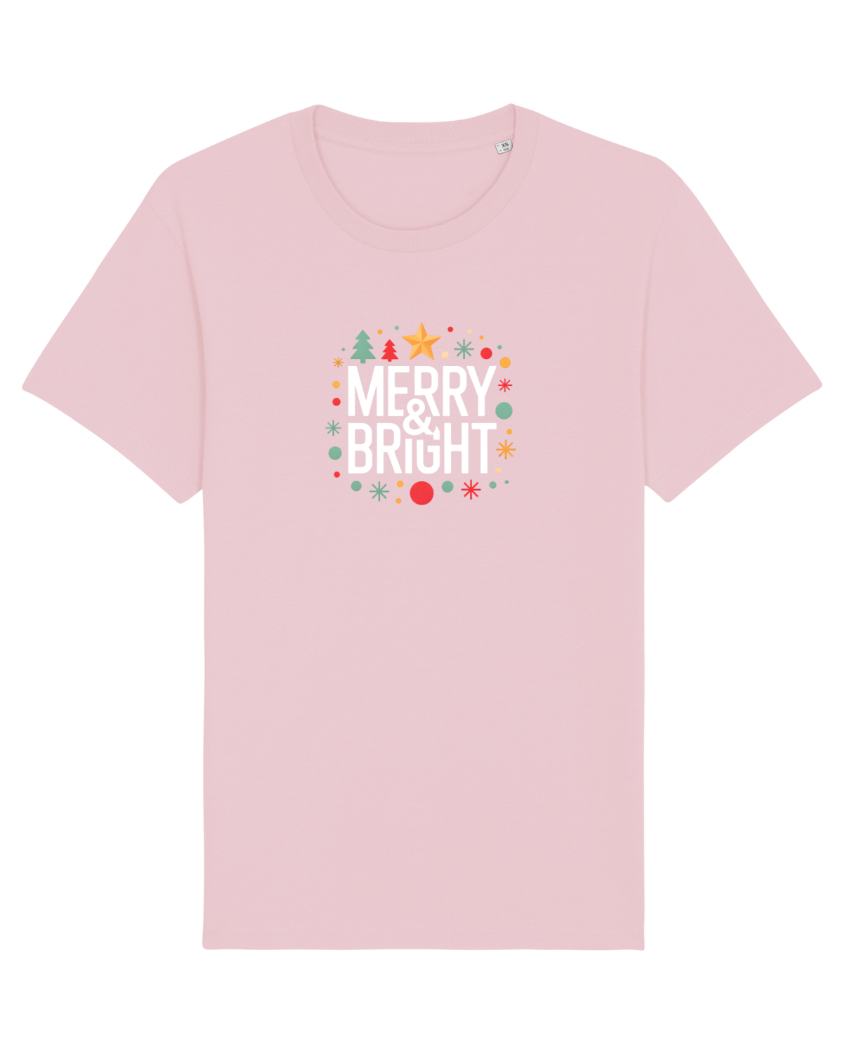 Tricou mânecă scurtă Unisex Rocker Cotton Pink