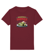 GRANDMA`S SARMALE/ SARMALELE FACUTE DE BUNICA Tricou mânecă scurtă  Copii Mini Creator