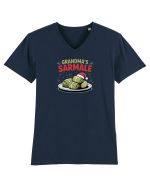 GRANDMA`S SARMALE/ SARMALELE FACUTE DE BUNICA Tricou mânecă scurtă guler V Bărbat Presenter