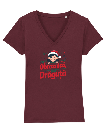 OBRAZNICA, DAR DRAGUTA Burgundy