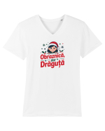 OBRAZNICA, DAR DRAGUTA Tricou mânecă scurtă guler V Bărbat Presenter