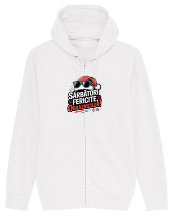 SARBATORI FERICITE, OBRAZNICILOR!  White