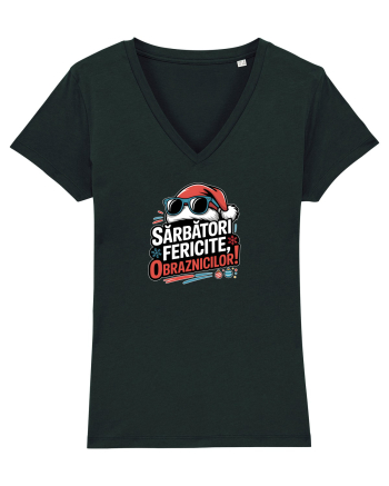 SARBATORI FERICITE, OBRAZNICILOR!  Black