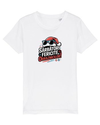 SARBATORI FERICITE, OBRAZNICILOR!  White