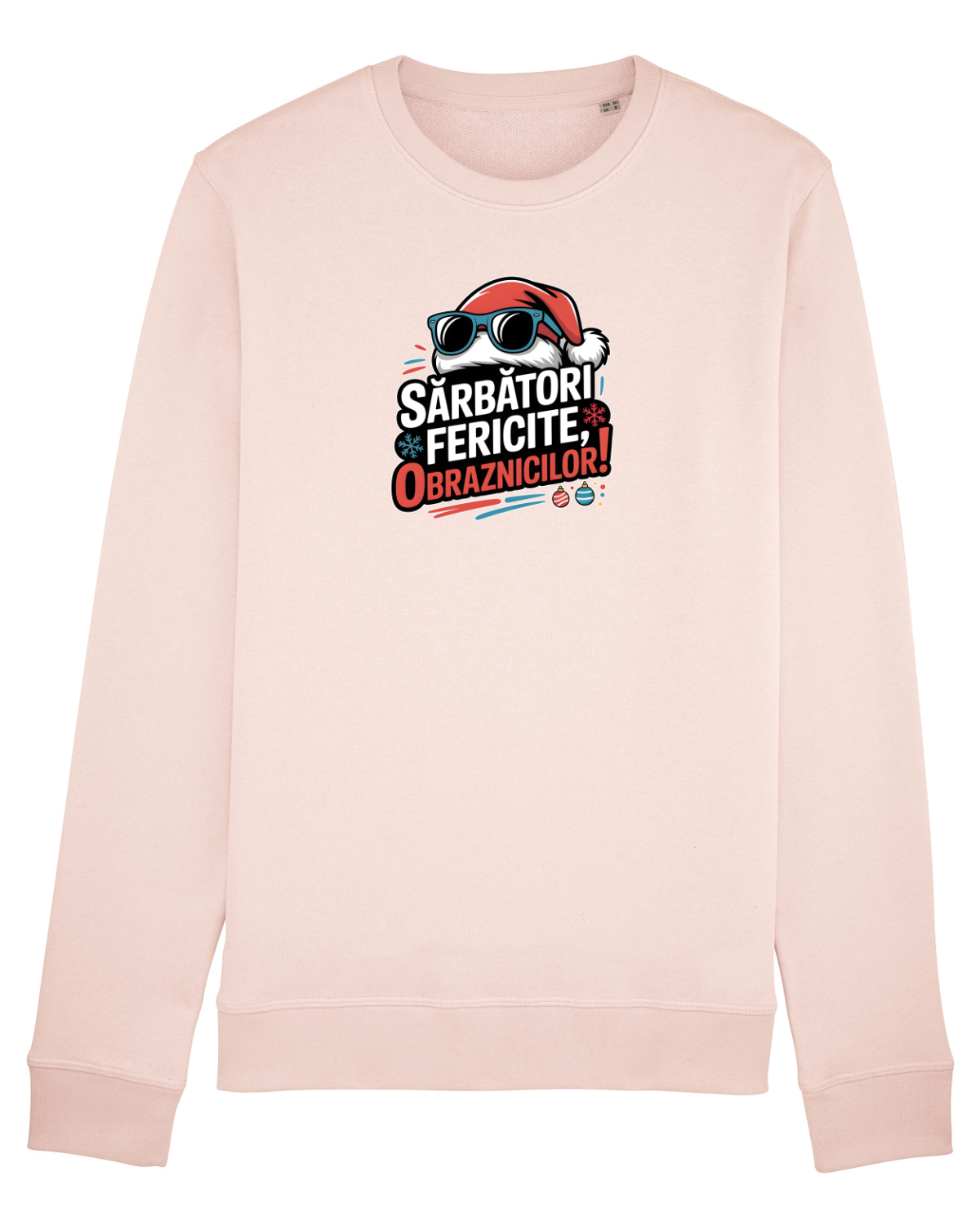 Bluză mânecă lungă Unisex Rise Candy Pink