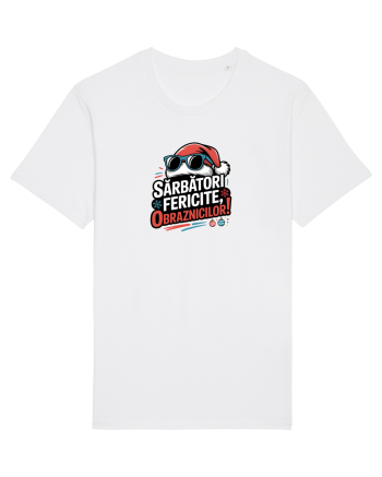 SARBATORI FERICITE, OBRAZNICILOR!  White