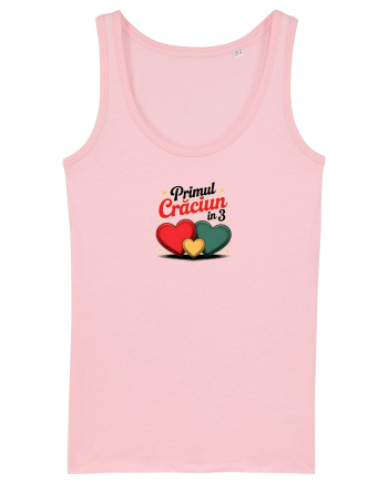 PRIMUL CRACIUN IMPREUNA - MAMA & TATA & BEBE Cotton Pink
