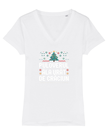 PULOVERUL ALA URAT DE CRACIUN White