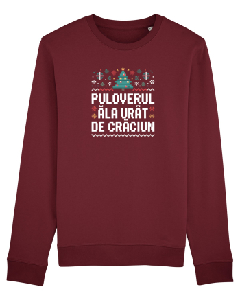 PULOVERUL ALA URAT DE CRACIUN Burgundy