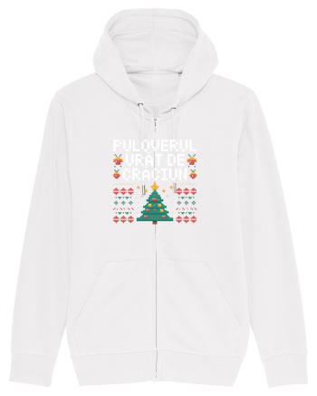 PULOVERUL  URAT DE CRACIUN White