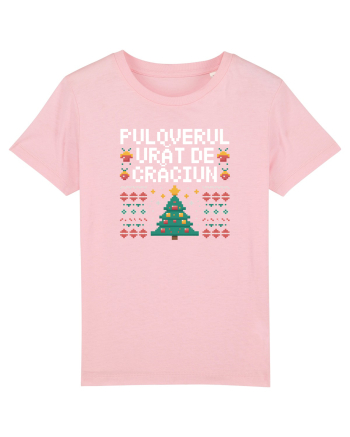 PULOVERUL  URAT DE CRACIUN Cotton Pink