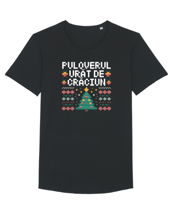PULOVERUL  URAT DE CRACIUN Black