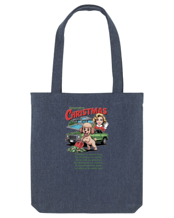 ROMANIAN CHRISTMAS - CRACIUNUL ROMANESC - URARE AMUZANTA - JEEP - MADONNA Midnight Blue