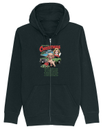ROMANIAN CHRISTMAS - CRACIUNUL ROMANESC - URARE AMUZANTA - JEEP - MADONNA Hanorac cu fermoar Unisex Connector