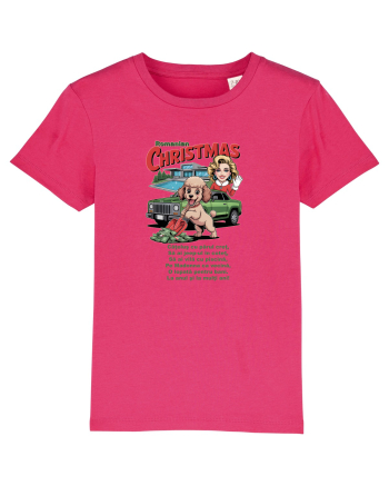 ROMANIAN CHRISTMAS - CRACIUNUL ROMANESC - URARE AMUZANTA - JEEP - MADONNA Raspberry