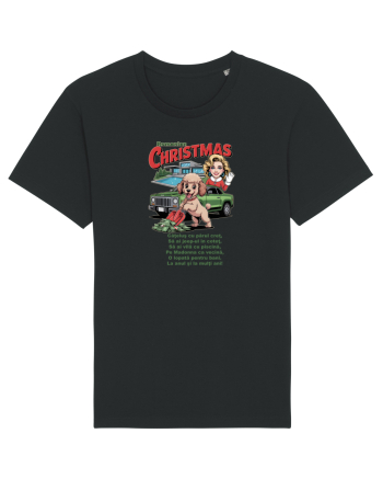ROMANIAN CHRISTMAS - CRACIUNUL ROMANESC - URARE AMUZANTA - JEEP - MADONNA Black