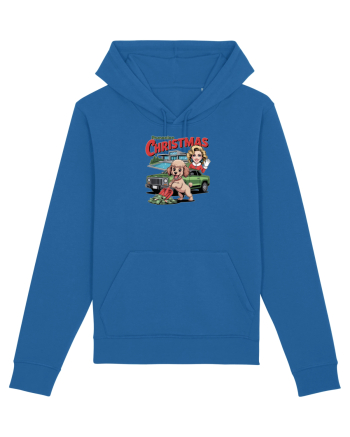 ROMANIAN CHRISTMAS  2- CRACIUNUL ROMANESC - URARE AMUZANTA - JEEP - MADONNA Royal Blue