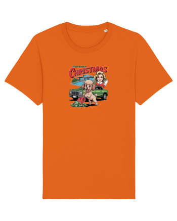 ROMANIAN CHRISTMAS  2- CRACIUNUL ROMANESC - URARE AMUZANTA - JEEP - MADONNA Bright Orange
