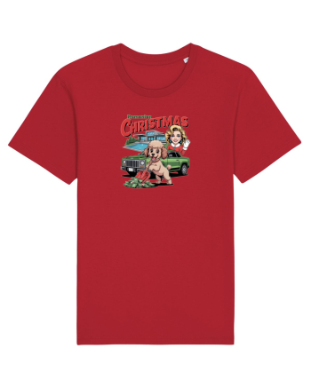 ROMANIAN CHRISTMAS  2- CRACIUNUL ROMANESC - URARE AMUZANTA - JEEP - MADONNA Red