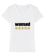 GTA 5 Wanted Tricou mânecă scurtă guler V Damă Evoker