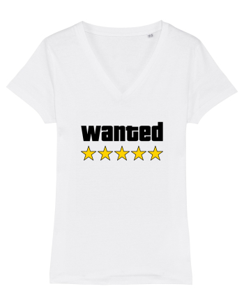GTA 5 Wanted White