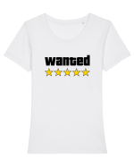 GTA 5 Wanted Tricou mânecă scurtă guler larg fitted Damă Expresser