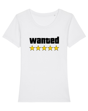 GTA 5 Wanted White