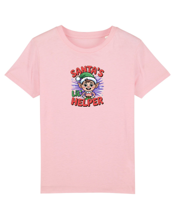 SANTA`S LITTLE HELPER - BAIAT / BARBAT Cotton Pink