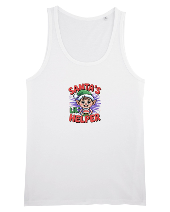 SANTA`S LITTLE HELPER - BAIAT / BARBAT White