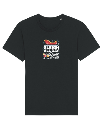 SLEIGH  ALL  DAY,  DRINK ALL  NIGHT Black