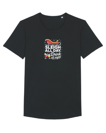 SLEIGH  ALL  DAY,  DRINK ALL  NIGHT Black