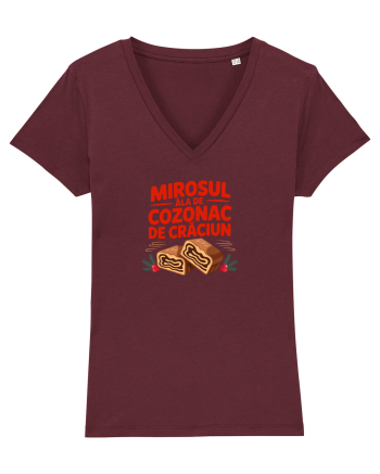 MIROSUL ALA DE COZONAC DE CRACIUN ... Burgundy