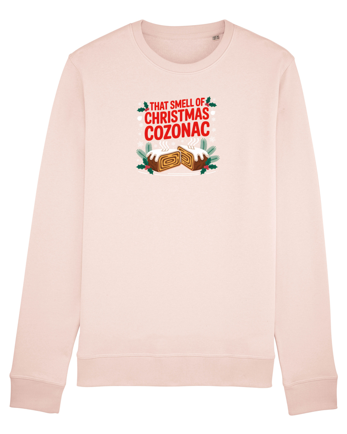 Bluză mânecă lungă Unisex Rise Candy Pink