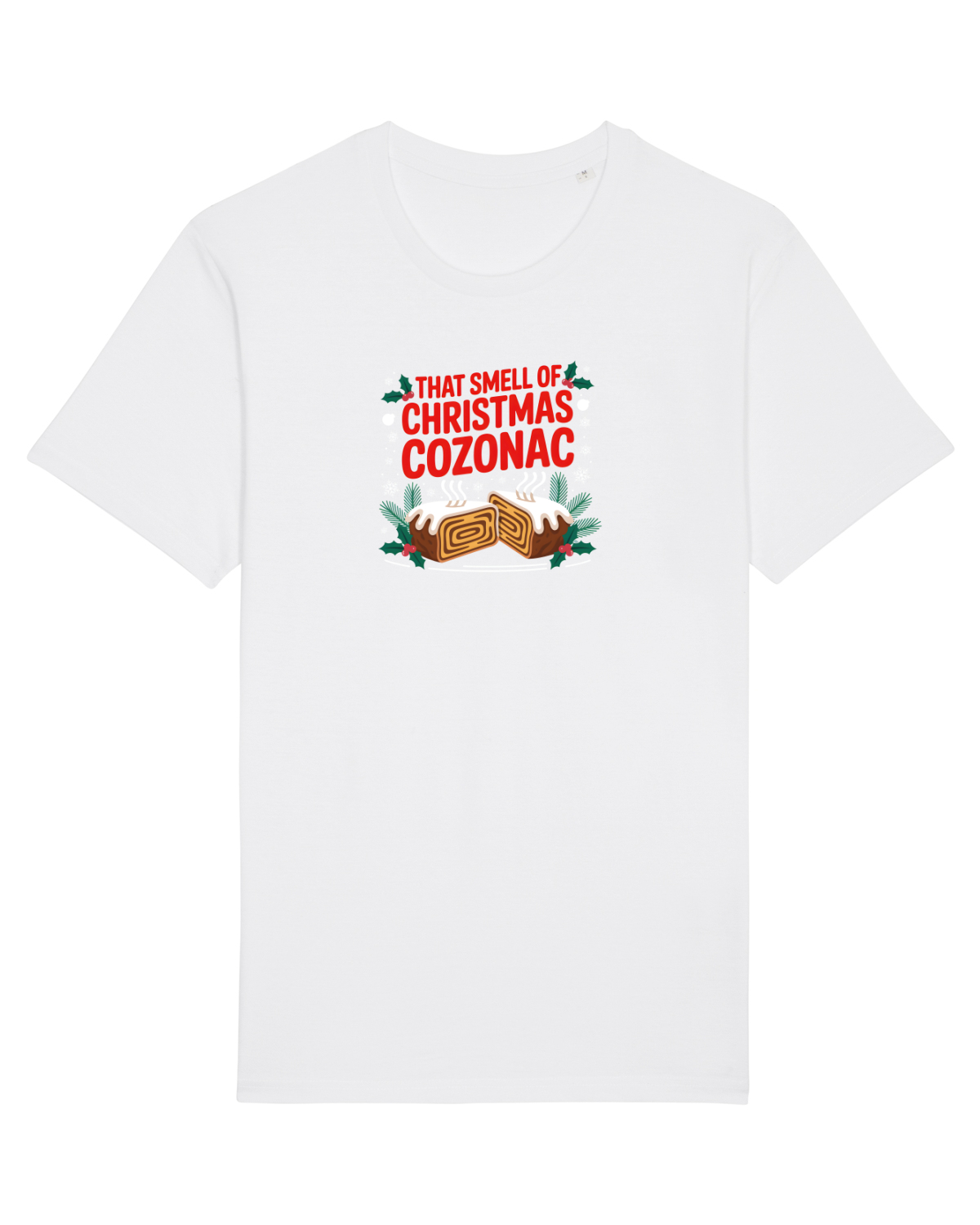 Tricou mânecă scurtă Unisex Rocker White