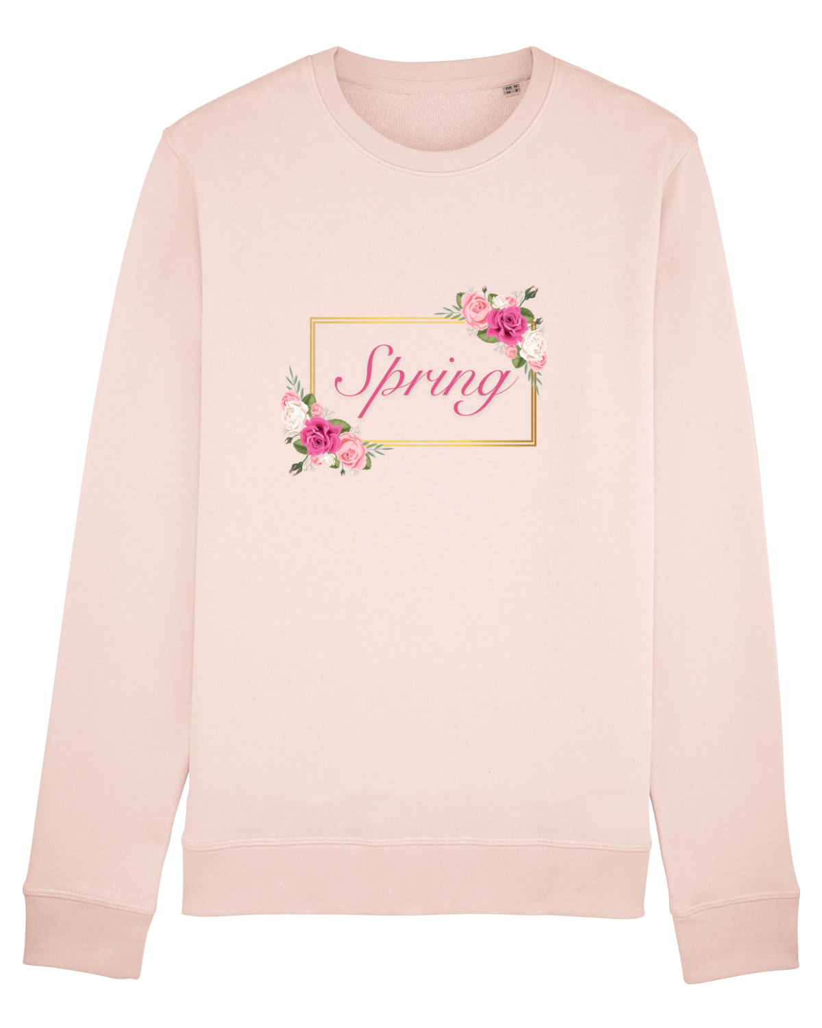 Bluză mânecă lungă Unisex Rise Candy Pink