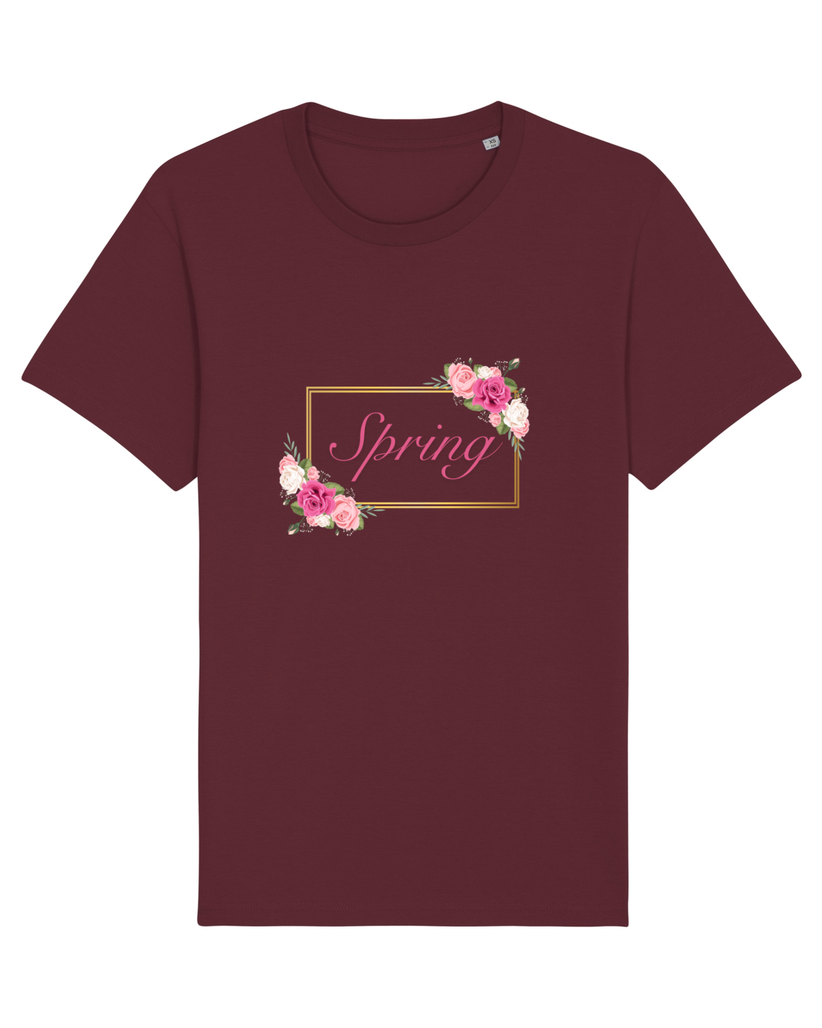 Tricou mânecă scurtă Unisex Rocker Burgundy
