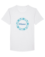 Winter  1  Tricou mânecă scurtă guler larg Bărbat Skater
