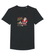 CRACIUNUL - CA O ZI DE MUNCA. TU FACI TOATA TREABA, ALA PRIMESTE APRECIEREA Tricou mânecă scurtă guler larg Bărbat Skater