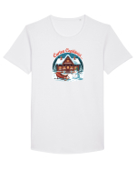 CURTEA COPILARIEI, AMINTIRI DE IARNA - ZAPADA - NOSTALGIA COPILARIEI Tricou mânecă scurtă guler larg Bărbat Skater