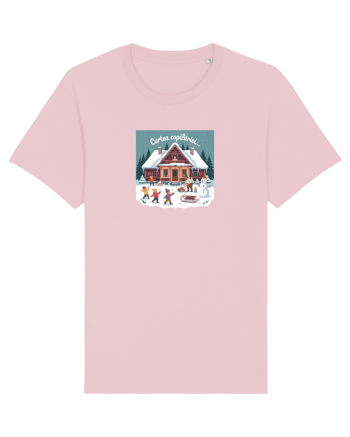 CURTEA COPILARIEI, AMINTIRI DE IARNA - ZAPADA - NOSTALGIA COPILARIEI 2 Cotton Pink