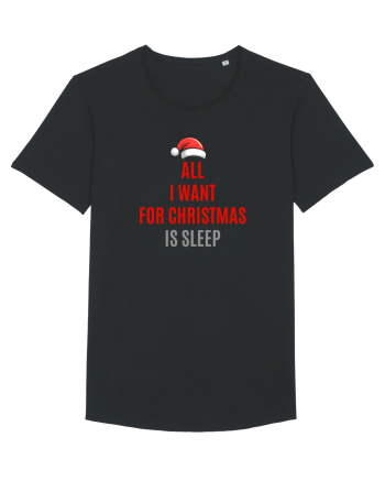 ALL I WANT FOR CHRISTMAS IS SLEEP Black