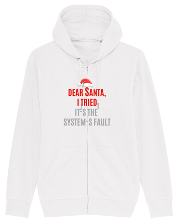 DEAR SANTA, I TRIED. IT`S THE SYSTEM`S FAULT... White