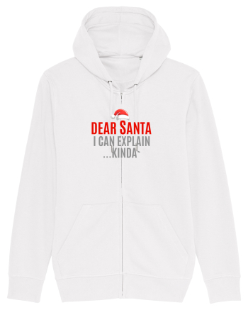 DEAR SANTA, I CAN EXPLAIN.... KINDA` White