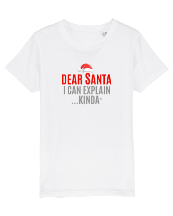 DEAR SANTA, I CAN EXPLAIN.... KINDA` White