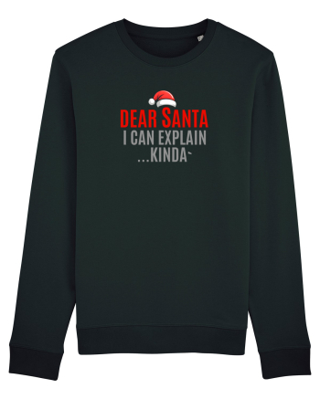 DEAR SANTA, I CAN EXPLAIN.... KINDA` Black