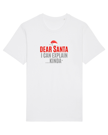 DEAR SANTA, I CAN EXPLAIN.... KINDA` White