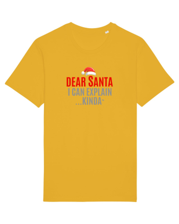 DEAR SANTA, I CAN EXPLAIN.... KINDA` Spectra Yellow
